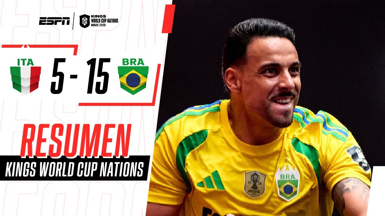 CATEGÓRICA PALIZA DE BRASIL ANTE ITALIA PARA METERSE EN SEMIFINALES | Italia 5-15 Brasil | RESUMEN