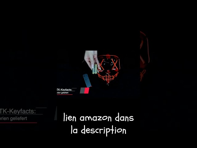 Vídeo relacionado con TK Gruppe Timo Klingler Capa de disfraz de Halloween - rojo y negro - capa con capucha para niños y adultos - mujeres y hombres