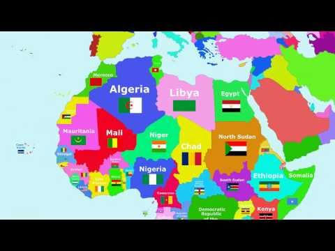 The Countries of the World Song - Africa