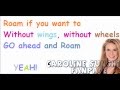 Caroline Sunshine Roam Lyrics