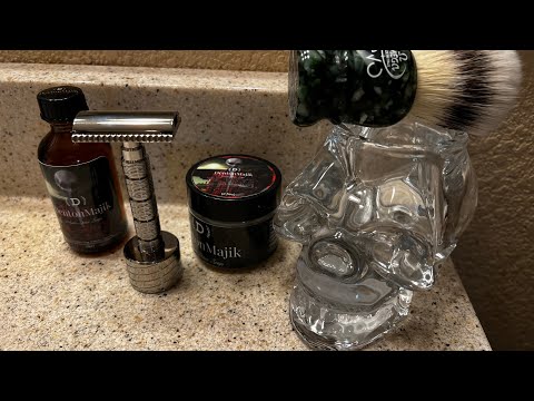 Outlaw Evolution DE Razor & Grey's in Flannel Soap & Aftershave..an homage to Grey Flannel Cologne.