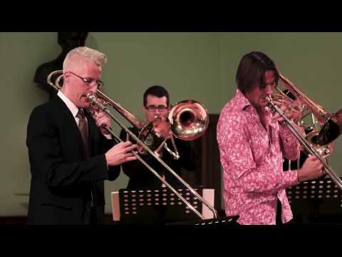 Eric Ewazen: A Duet for Our Time - György Gyivicsan, Brandt Attema & Szeged Trombone Ensemble