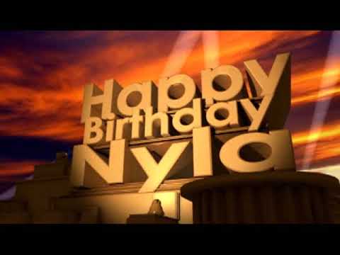 Happy Birthday Nyla