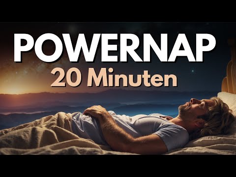 Powernap 20 Min - Entspannungs Meditation | Mittagsschlaf Hypnose