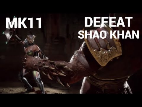Mortal Kombat 11 - The Gauntlet Stage 3 | HOW TO DEFEAT SHAO KHAN BOSS!