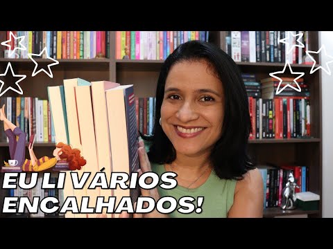 QUANTOS LIVROS ENCALHADOS EU J LI EM 2022 ? Mostrando o saldo da meta de leitura #desencalha2022