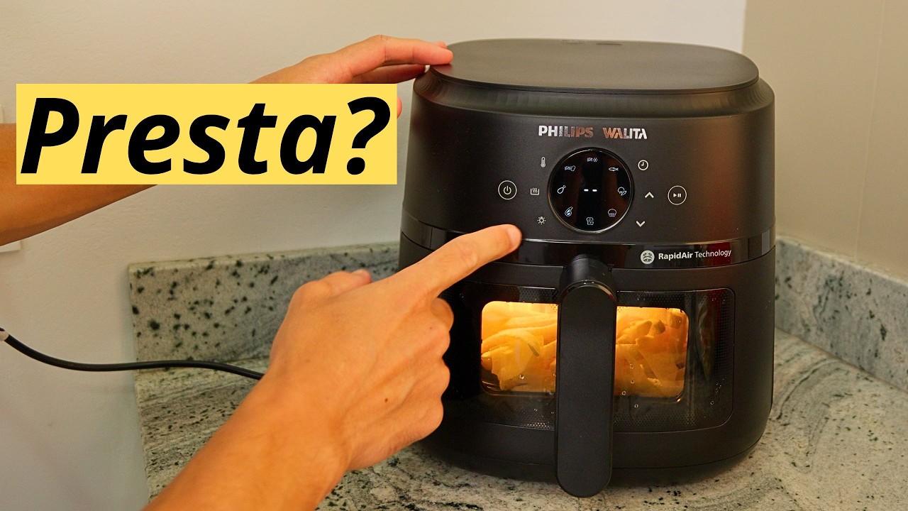 AIRFRYER PHILIPS WALITA Serie 2000 XL Unboxing and First Impressions is it good?