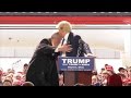 Watch: Secret Service run to Trump as protester rushes stage