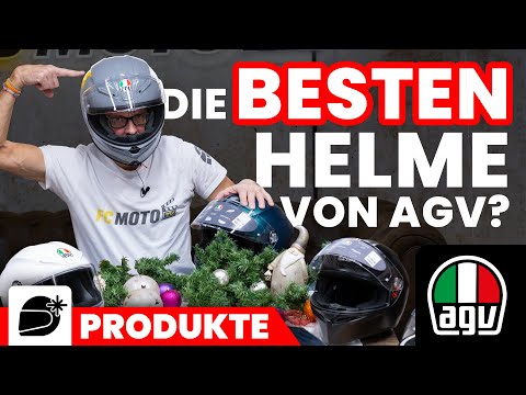 Geschenkidee zu Weihnachten! Motorradhelme von AGV - ECE 22-06, federleicht!!