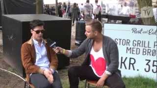 Livestage TV - Roskilde Festival 2012 - Jonathan Johansson om att krocka med Bruce Springsteen