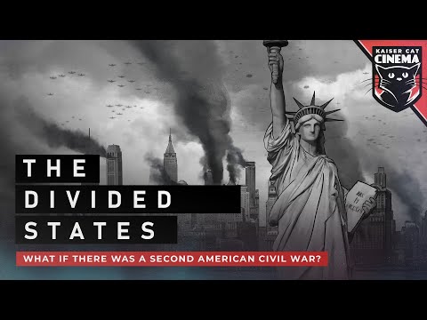 The Divided States Animatic [What if there was a Second American Civil War?] - Announcement Trailer