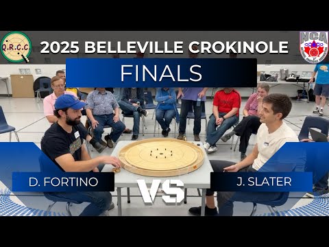 2025 Belleville Crokinole Championship Final Fortino VS Slater