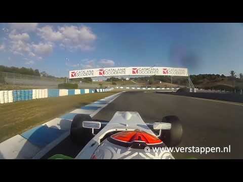 Max Verstappen Onboard Exclusive Footage, Kaufmann Formula Renault 2.0, Jerez, 15/12/2013