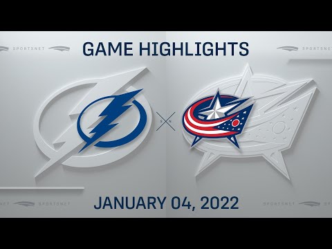 NHL Highlights | Lightning vs. Blue Jackets - Jan. 4, 2022