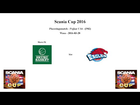 Skuru Basket (P02) mot Ulriken Eagles (Norway) - 2016-03-28