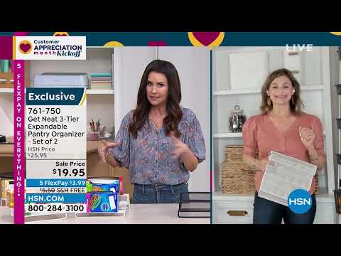 HSN | Storage & Organization - Get Neat with Lisa 04.02.2022 - 06 PM