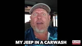 COMEDIAN CLEDUS T JUDD: MY JEEP IN A CARWASH! LOL FUNNY LAUGH COMEDY