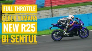 Download lagu Geber New Yamaha R25 di Sirkuit Sentul, Handling Lebih Baik mp3