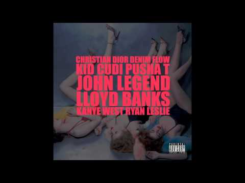 Kanye West - Christian Dior Denim Flow (feat. Kid Cudi, Pusha T...) HD & Lyrics DOWNLOAD
