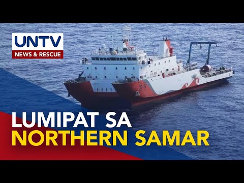 Chinese research vessel sa bahagi ng Catanduanes, nasa Northern Samar na – PCG