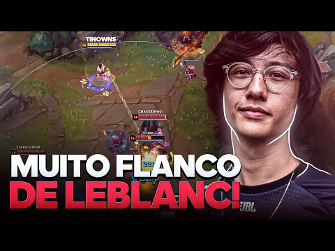TIN CARREGANDO DE LEBLANC! (COM MUITOS FLANCOS)