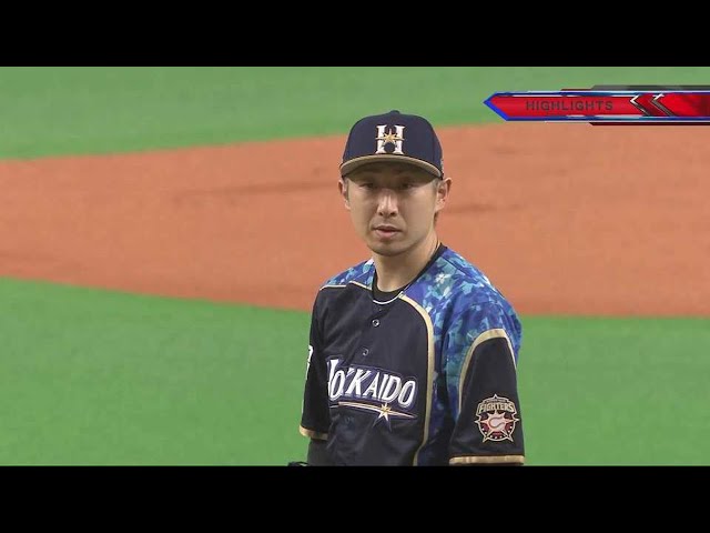 4/25 ファイターズ対バファローズ ハイライト