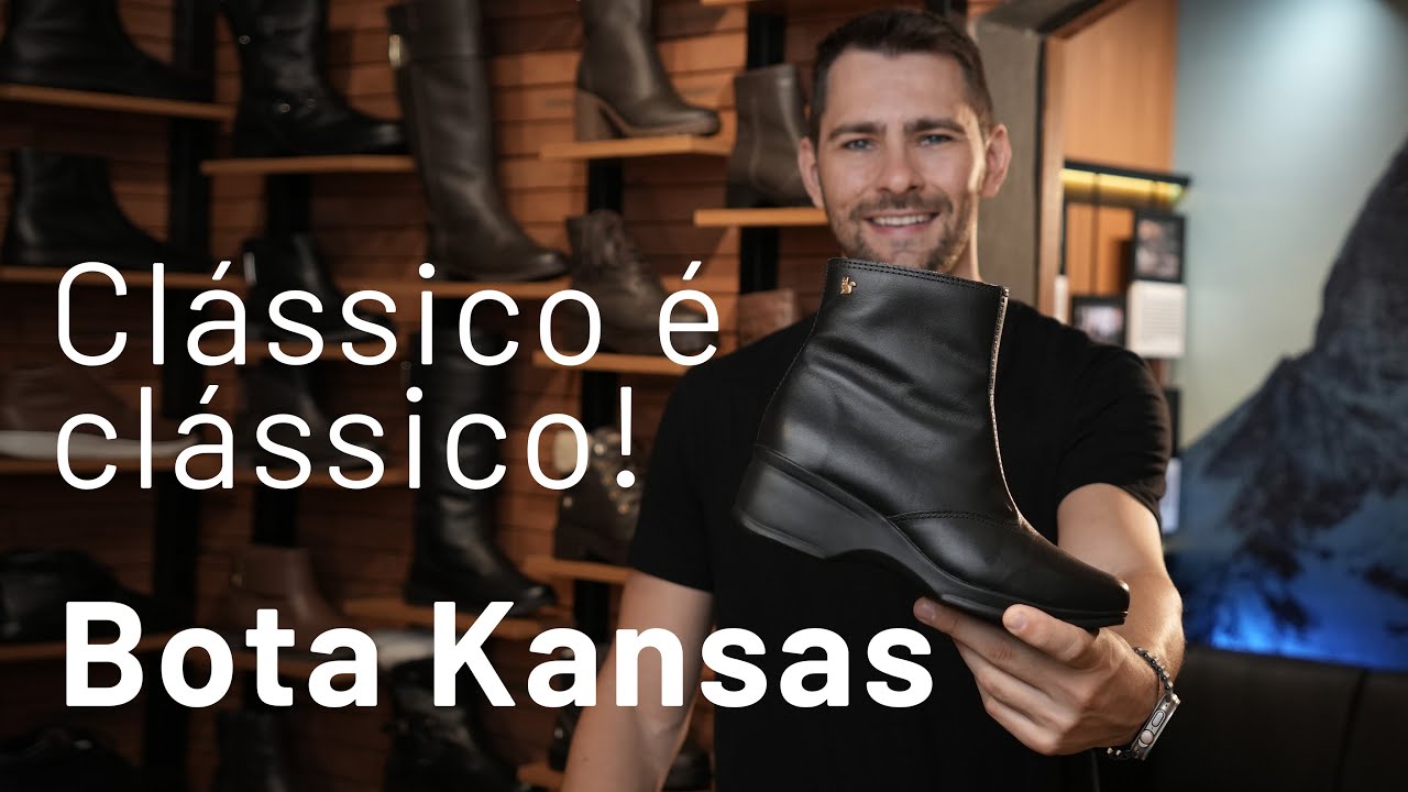 Bota de frio Kansas Fiero | Conforto e aquecimento para o Inverno | Ref. 630 Forrada em lã ❄️👢