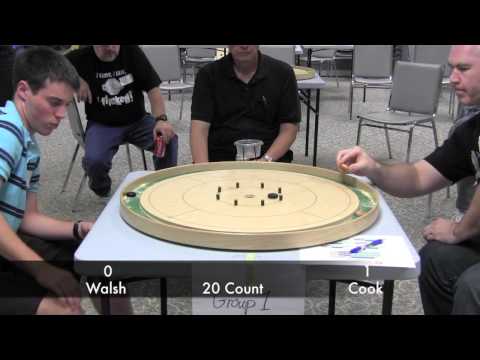 2012 Belleville Crokinole Challenge Finals - Cook v Walsh 2/3