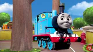 We Are Number One but Thomas The Tank Engines music is playing in the description