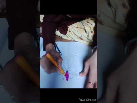#viral #trending #viralvideo  how to draw flower