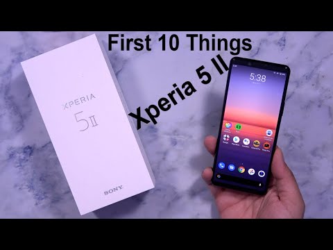 Sony Xperia 5 ii - First 10 Things To Do (Tips And Tricks) First Things First