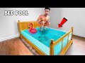 पूल वाला पलंग 🌊 I Made Swimming Pool In Bed