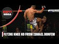 Ismael Bonfim knocks out Terrance McKinney with flying knee at UFC 283 prelims | ESPN MMA