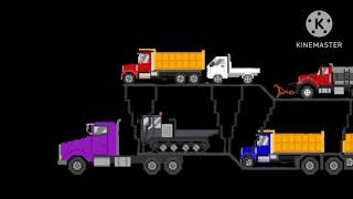 Dump truck carrier train and new dump truck carrier for @Franklinthecoolcreator2025