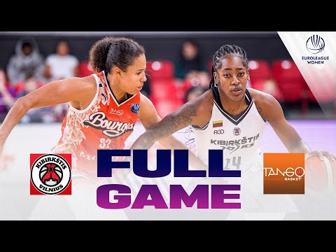 Qualif. | Kibirkstis-TOKS v Tango Bourges Basket | Full Basketball Game | EuroLeague Women 2025-26