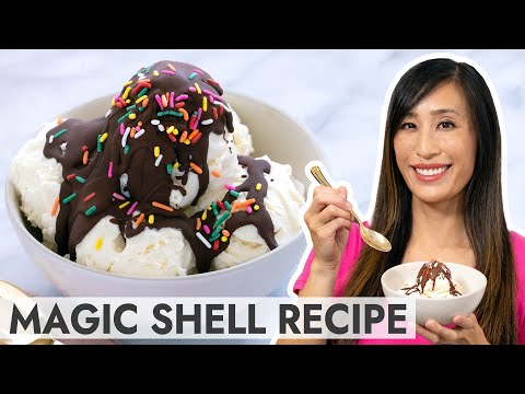 Homemade Magic Shell Recipe | Quick and Easy Ice Cream Topping