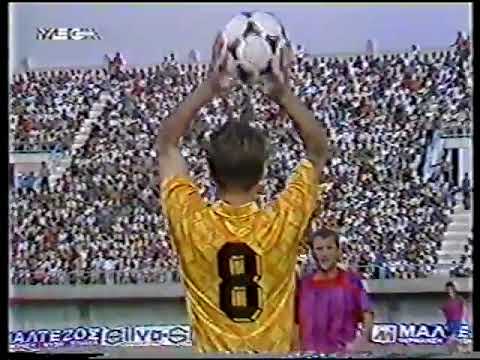 Vllaznia - AEK Athens (UEFA Cup 1991-92, first round)