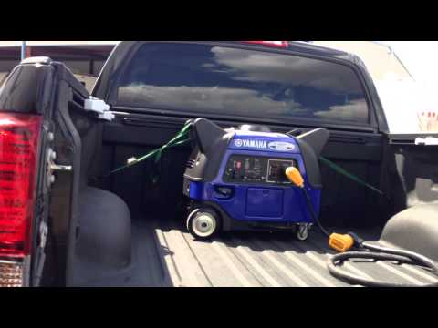 Yamaha Inverter - Generator EF3000 powering RV Air Conditioner.