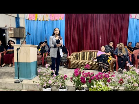 FC. Suna Chano at Phura MCHP Sub HQ Conference, Kiasie