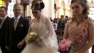 preview picture of video 'Rama & Bassam's Crowning in Marriage - Without Video Editing'