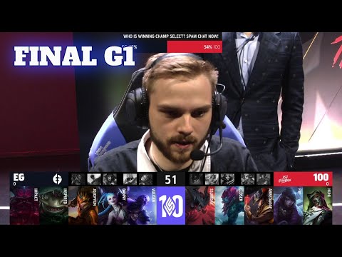 EG vs 100 - Game 1 | Grand Finals Playoffs S12 LCS Spring 2022 | Evil Geniuses vs 100 Thieves G1