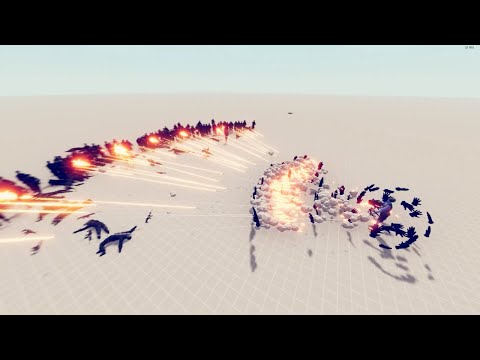 DARK PEASANT vs SWAT TEAM - Totally Accurate Battle Simulator TABS