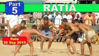 (1) Ratia (Haryana) Kabaddi Touranament 26 Sep 2015