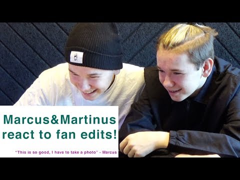 Marcus&Martinus – Reacting to fan edits!