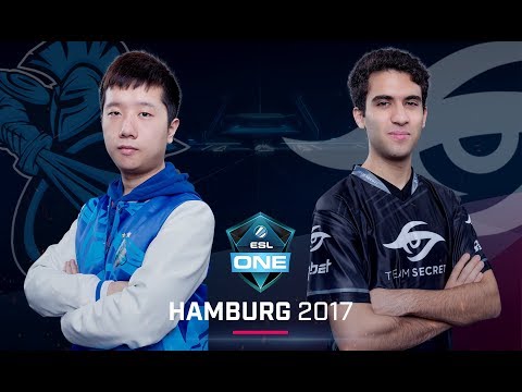 Dota 2 - Newbee vs. Team Secret - Game 2 - Group A Winners' - ESL One Hamburg Major 2017