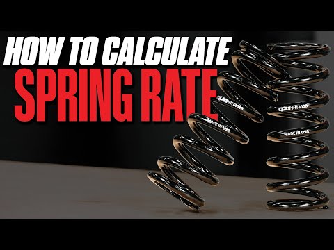 How to Calculate Spring Rate | QA1 Tech
