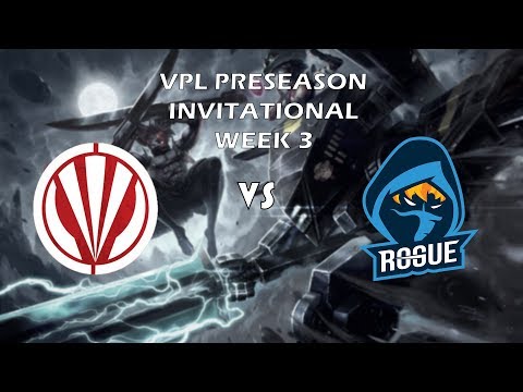 Vision vs Rogue | VPL Preseason Invitational NA Week 3