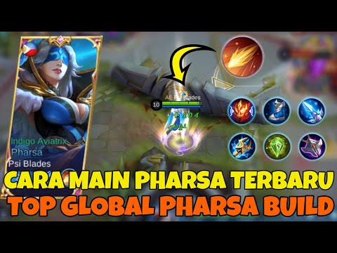 WINRATE DIATAS RATA2 !! CARA MAIN PHARSA TERBARU DARI TOP GLOBAL PHARSA MOBILE LEGENDS #pharsa