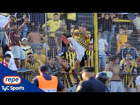 Los incidentes de los hinchas de Almirante y la policía