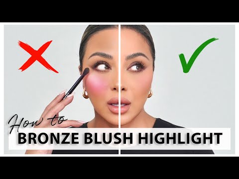 THE RIGHT WAY TO BRONZE BLUSH AND HIGHLIGHT | NINA UBHI